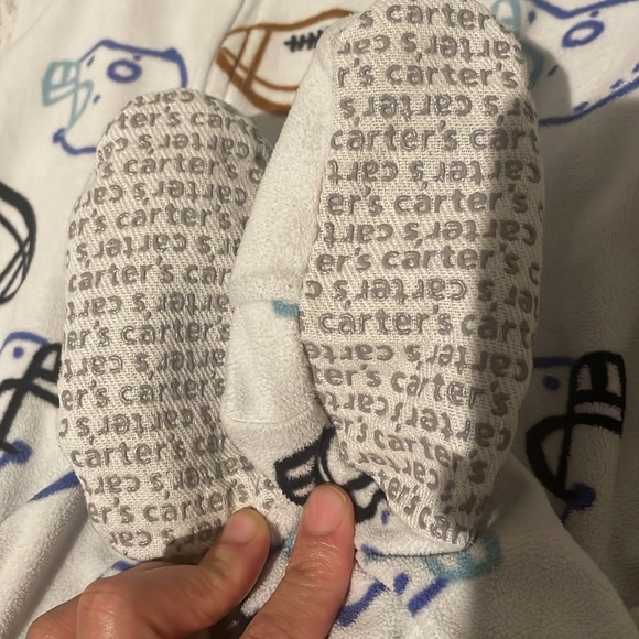 Carters fleece sleeper onesie - Picture 4 of 4